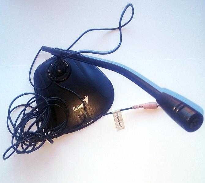 Микрофоны для ПК Genius MIC-05A и CANYON CNR-MIC1. Б/у.