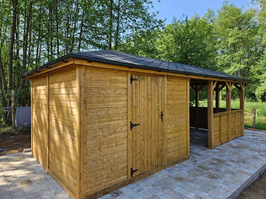 Altana wiata tarasy meble ogrodowe domki narzedziowe. TimberAltDesign