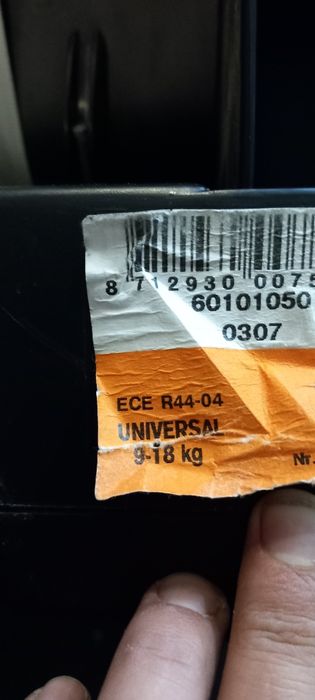 Fotelik samochodowy 9-18 kg maxi-cosi