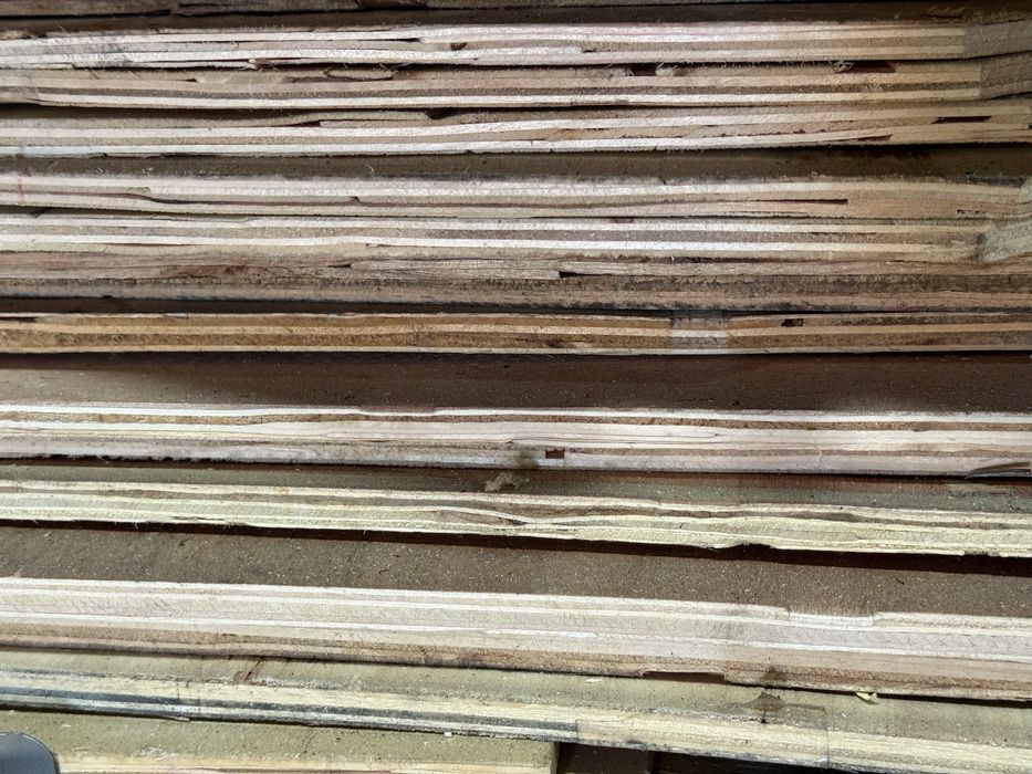 Фанера б/у и новая