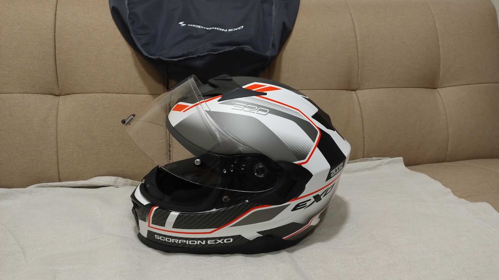 Capacete Scorpion EXO-520 EVO tamanho M