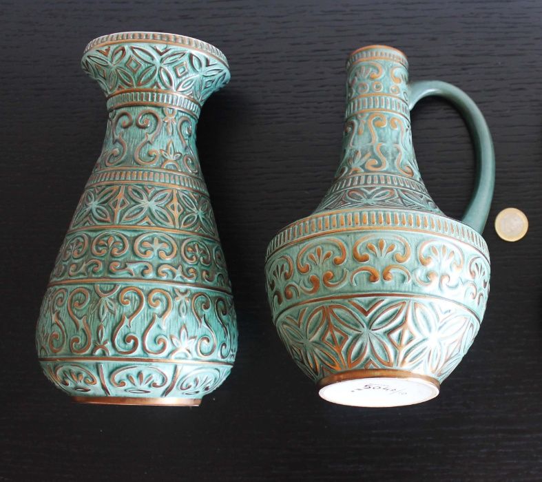 Antigas peças decorativas da fábrica Martan de Alcobaça