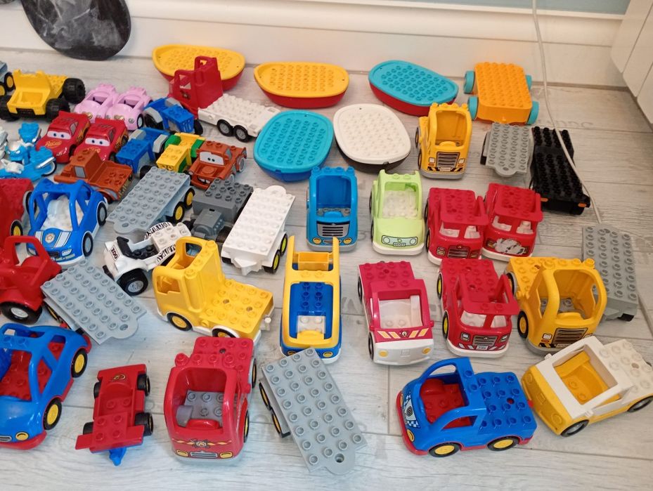 10 zł sztuka pojazdy lego duplo