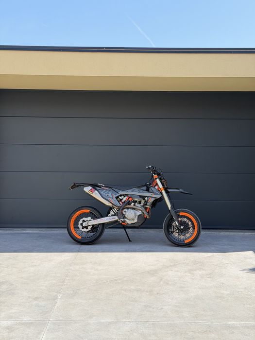 Ktm 500 exc six days supermoto modelo 2017