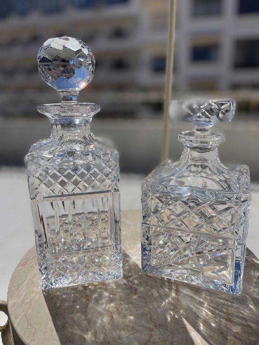 Garrafa em Cristal Atlantis - Design Exclusivo