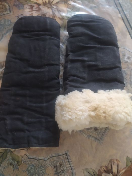 Кожушані рукавиці жіночі  та чоловічі