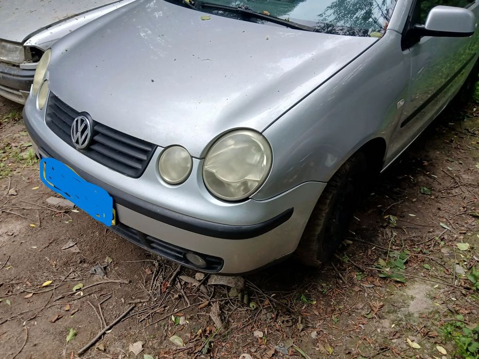 volkswagen polo 9N silnik 1.4 16V BBY skrzynia GKT napęd sanki belka wahacz wahacze zacisk zaciski