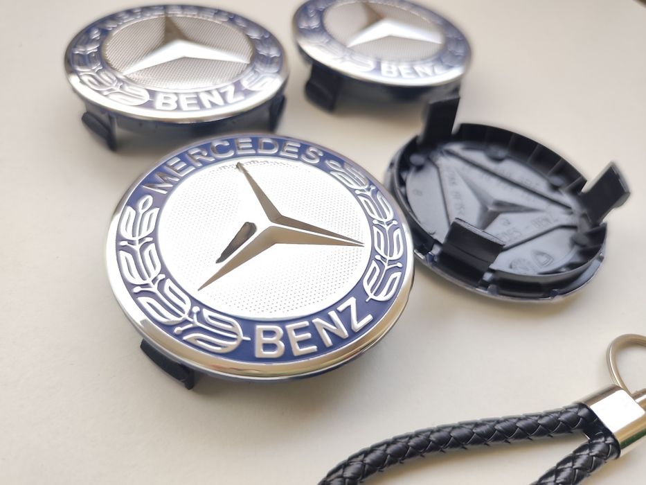 Centros de jante / Tapa Cubos / Hub Caps Mercedes - Benz 75mm