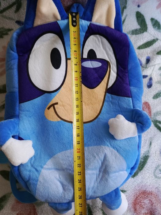 Bluey niebieski pluszowy plecak Nowy