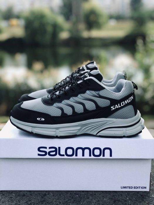 Salomon чоловічі літні із шкіри• соломон кросівки легкі та зручні