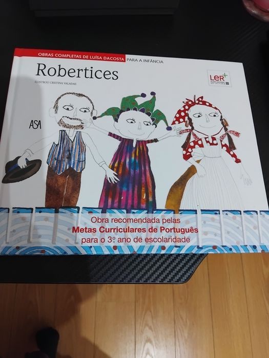 Robertices livro de leitura escolar