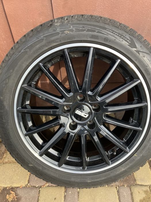 Продам диски CMS 5/112 R-17 з зимовою гумою Goodyear