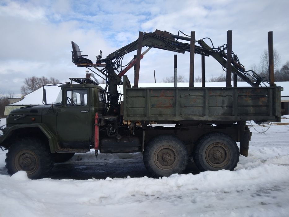 Зил 131 маніпулятор