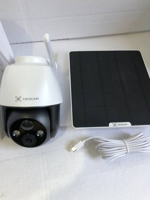 Вулична камера COCOCAM 4G Security Camera with Rechargeable Battery (модель CC-G5 або схожа серія ZY).