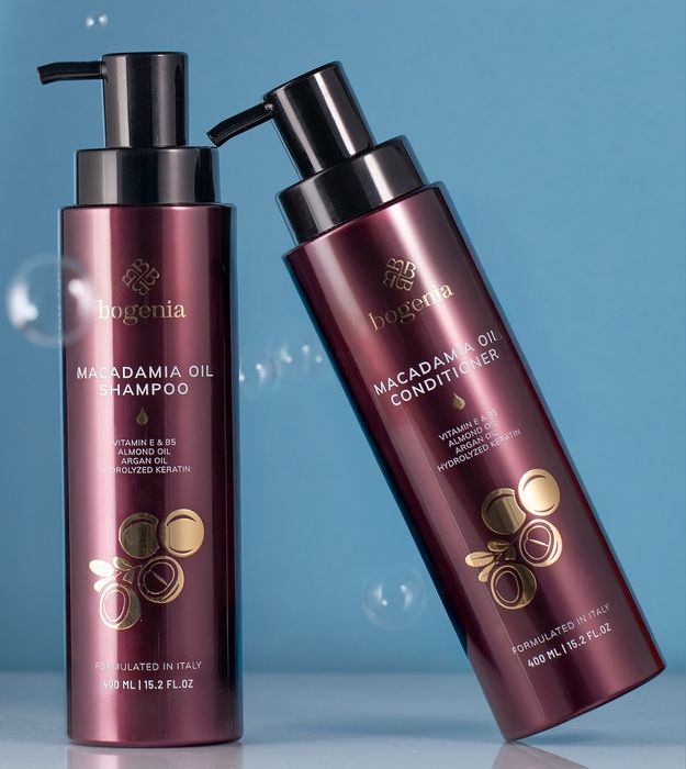 Набір Bogenia з маслом макадамії  Macadamia Oil (шампунь, кондиціонер)