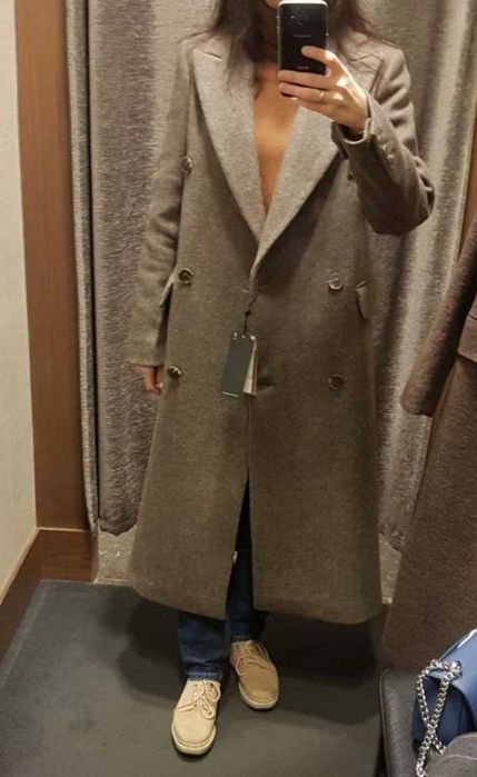 Massimo Dutti шерстяне пальто