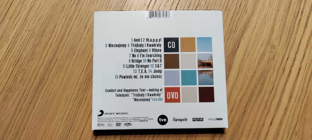 Dawid Podsiadło - Comfort And Happiness CD+DVD.2013. Wyprzedaż CD