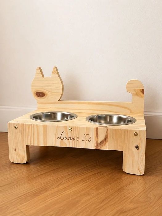 Comedouro e Bebedouro para Gato