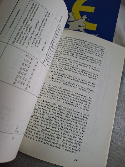 Tratado de Adesão de Portugal à CEE em 1986 completo 3 volumes