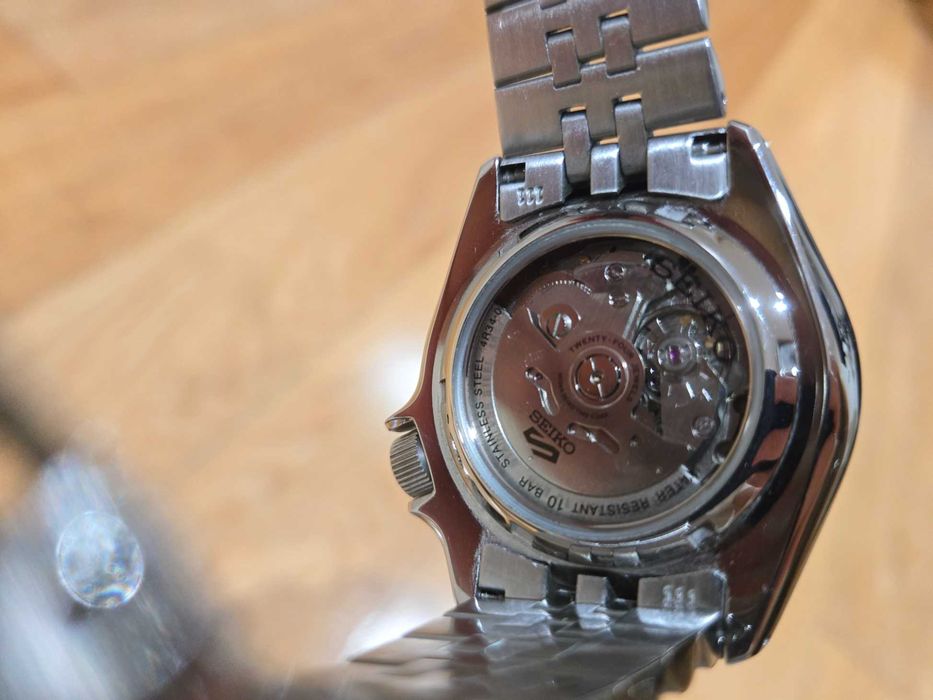 Relógio Seiko 5 Sports GMT SSK005K1 SSK05 - Mikan Orange