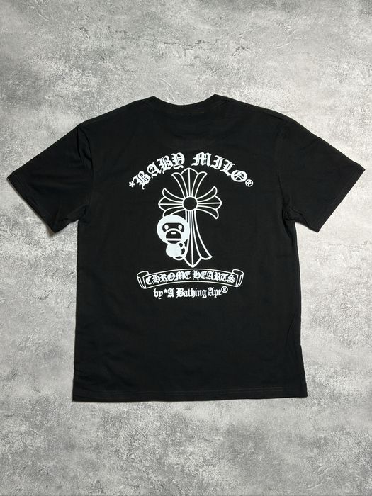 Футболка Chrome Hearts x BAPE