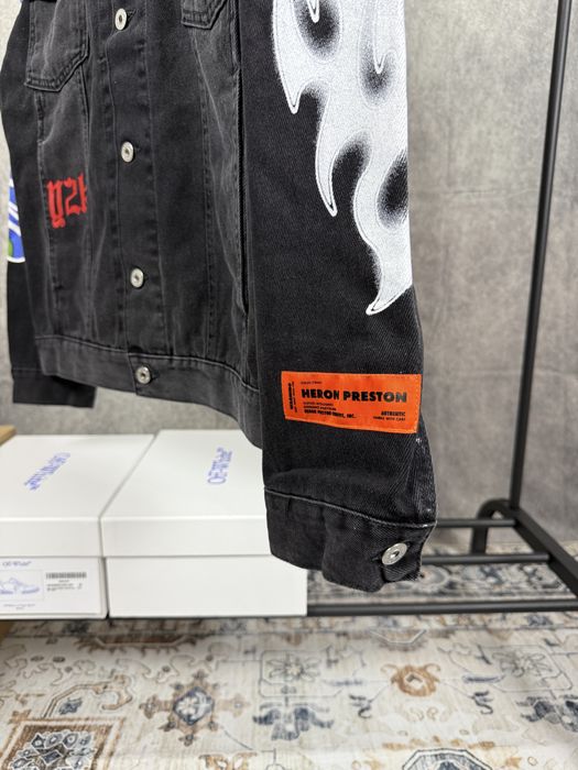 Оригинальная джинсовая куртка Heron Preston Стиль