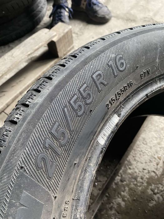 215.55.16 Michelin 2шт БУ склад шины резина из Европы лето всесезон