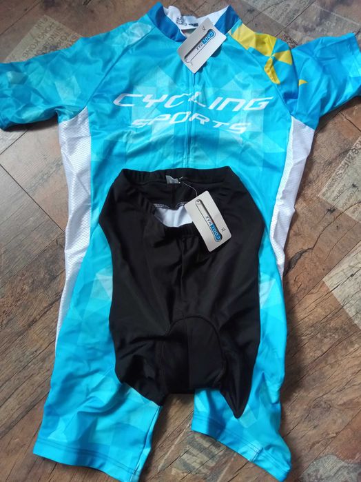 Komplet kolarski damski XL nowy