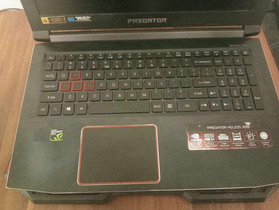 Laptop Acer predator Helios