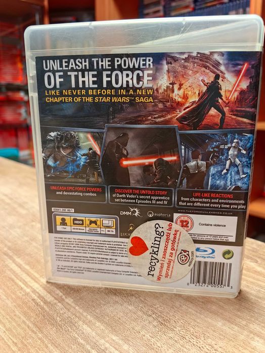 Star Wars Force Unleashed PS3 Klasyk Skup Wymiana SklepRetroWWA