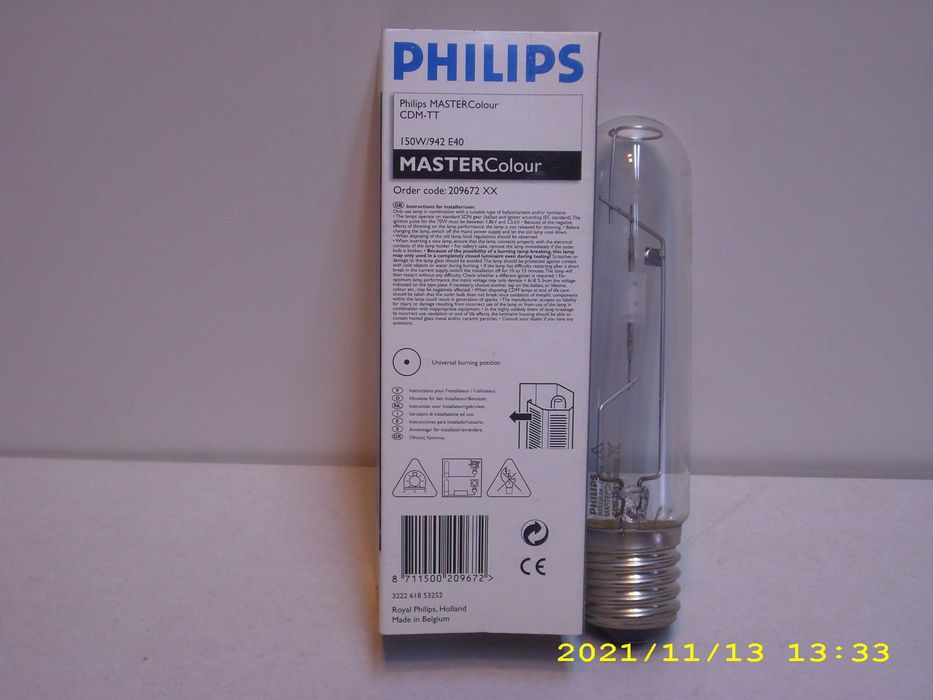 Philips CDM-TT 150W/942 E40 Mastercolour MH lampa