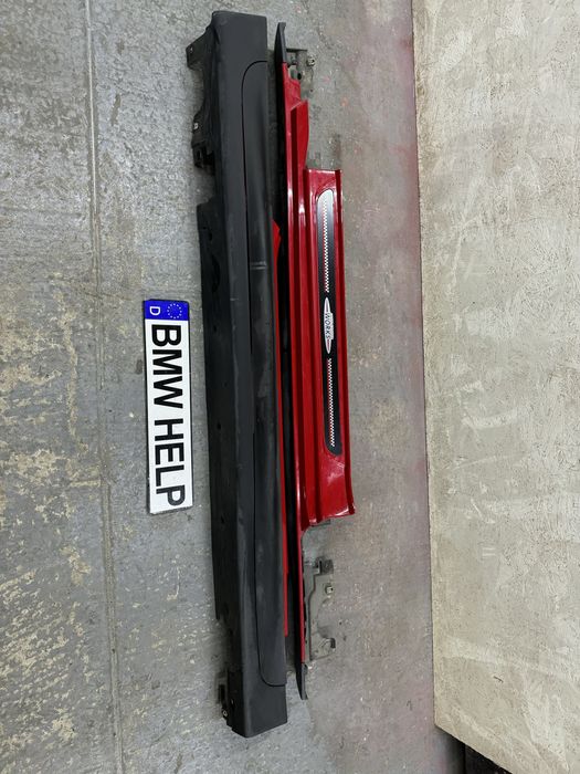 Поріг Mini cooper S JCW Ф56 Порог Пороги Накладки Мини John C Works 56