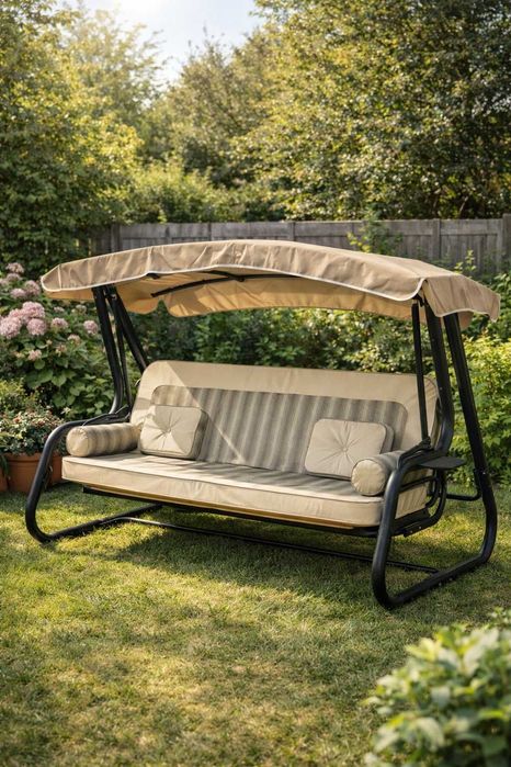 Пошив тентів (дахів) для садових гойдалок під замовлення