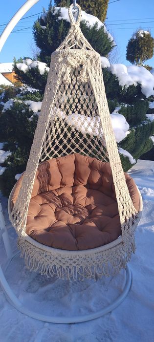 Макраме - гойдалка. Гойдалка -шатро