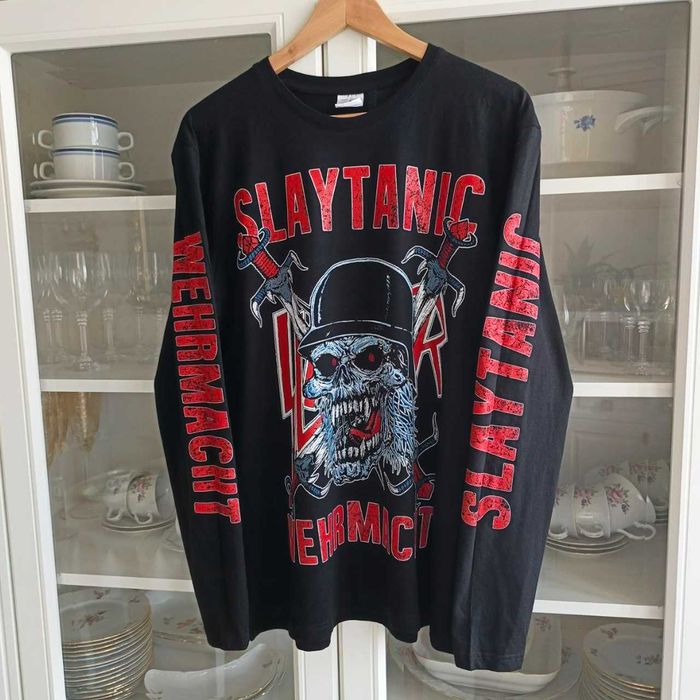 Новий лонгслів Slayer - Slaytanic Wehrmacht : S , M , L , XL , XXL