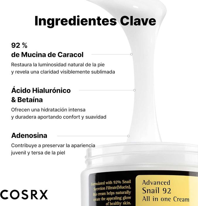 COSRX Advanced Snail 92 All in One Cream, 100g