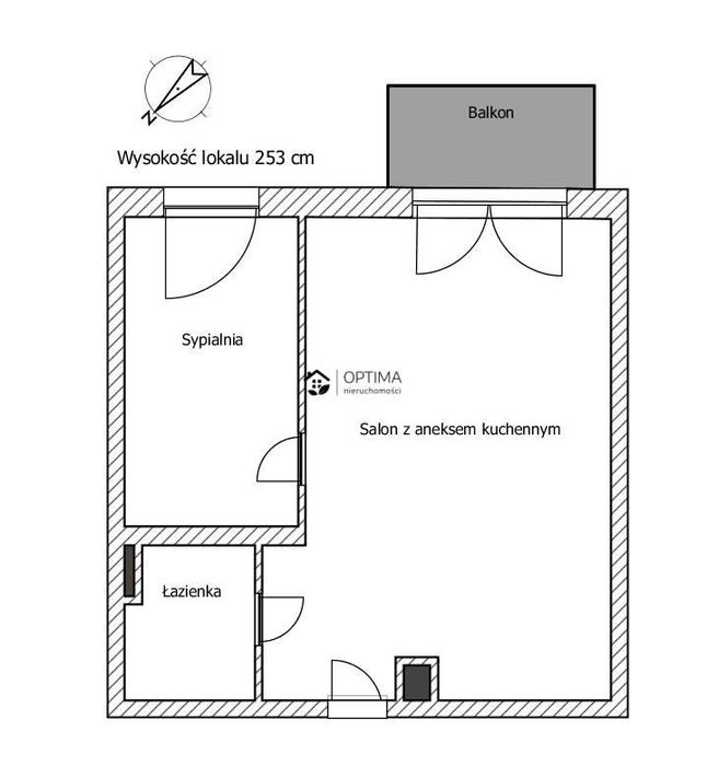 2 pokoje, 52,64m2, miejsce parkingowe