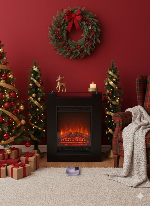 Kominek elektryczny klarstein Lausanne ścienny 1800 watt 


Cena 499 z