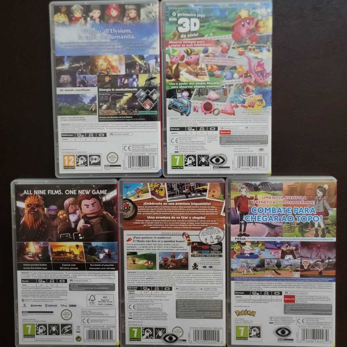 Jogos Nintendo Switch [LER DESCRIÇÃO]