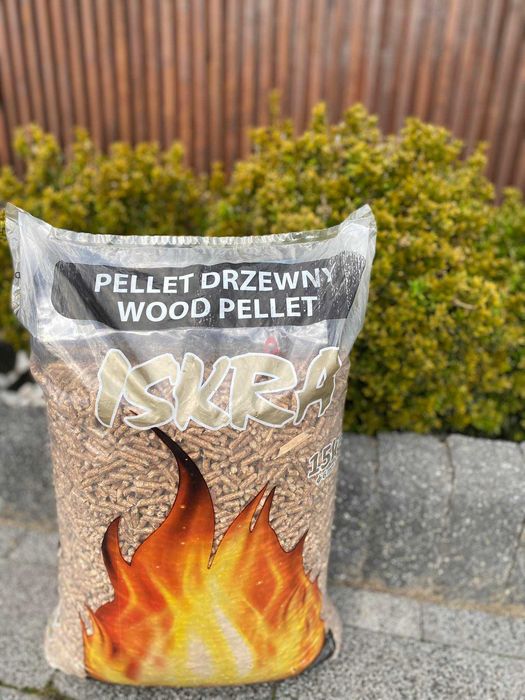 Pellet Syców"ISKRA", certyfikowany A1,100% sosnowy A1 ,rozł-winda HDS