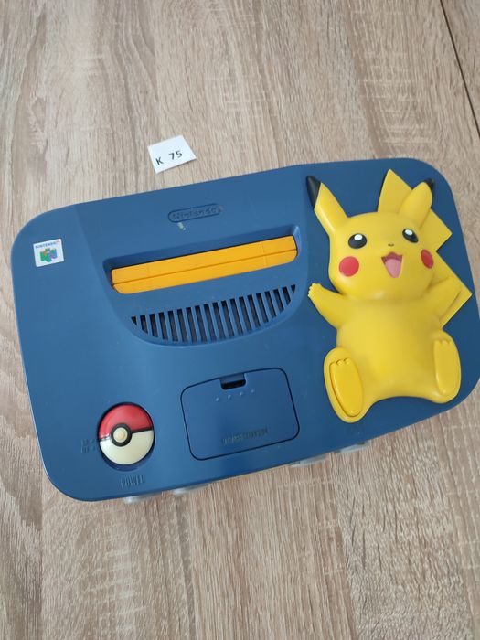 Nintendo 64 Pikachu Oryginalna konsola