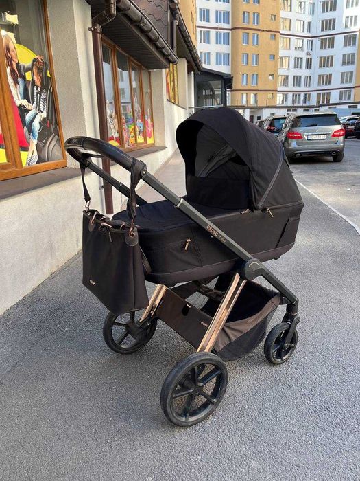 Коляска візочок бу 2 в 1 Анекс Адамекс Бебі прайм бебі мерк Карело