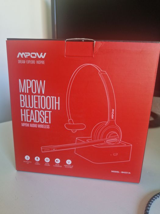 Bezprzewodowy zestaw słuchawkowy Bluetooth 5.0 Mpow M5 Pro