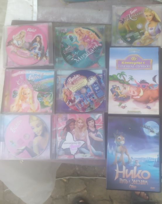 DVD ігри та мультфільми для дітей