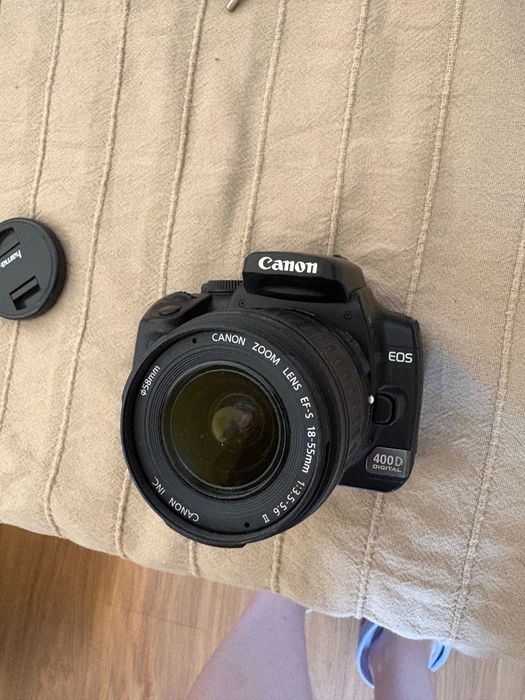 Aparat Canon 400D 3 obiektywy (18-55mm, 10-22mm, 75-300mm) stan bdb