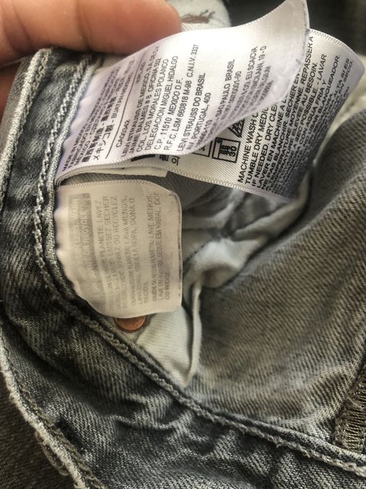 Джинсы levis 501