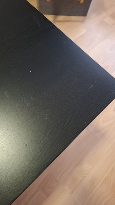 Stół lack Ikea ciemny