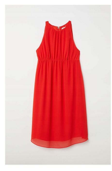 Sukienka ciążowa H&M MAMA czerwona