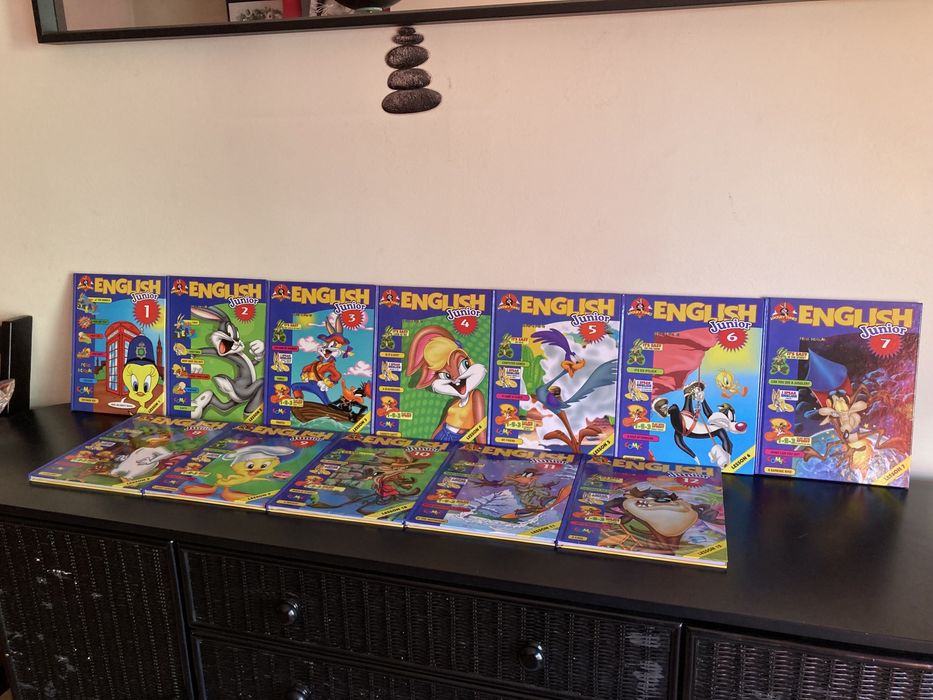 Coleção completa English Junior Looney Tunes
