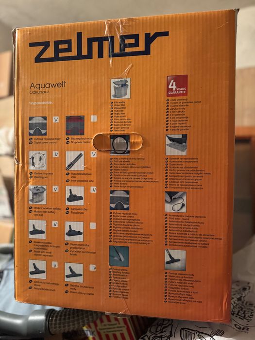 Пилосос Zelmer Aquawelt (мийний, з аквафільтром)